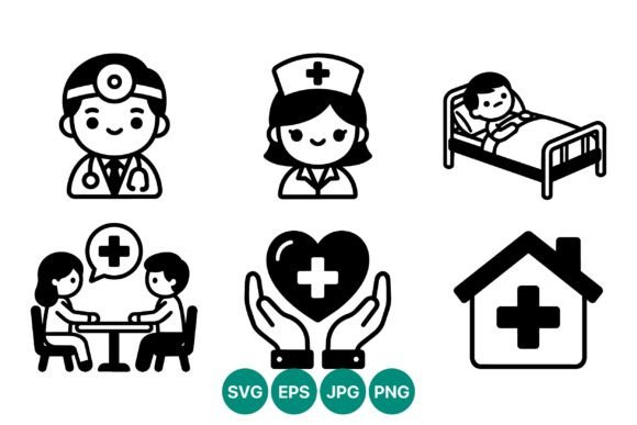 Medical Care Vector Icon Set