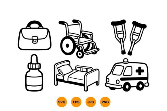 Medical Icons Clipart Pack