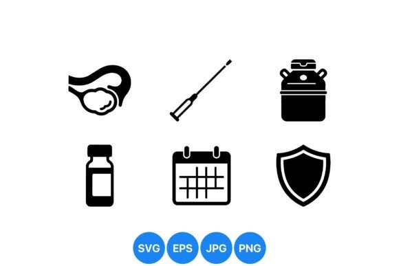 Medical Injection Icon Collection