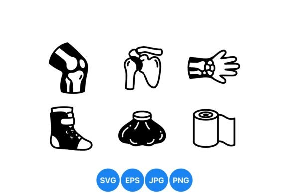 Medical Injury Icon Collection