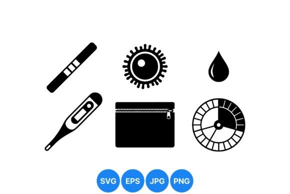 Medical Testing Icon Collection