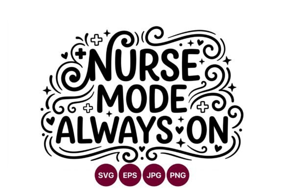 Nurse Mode Always on Hand Lettering