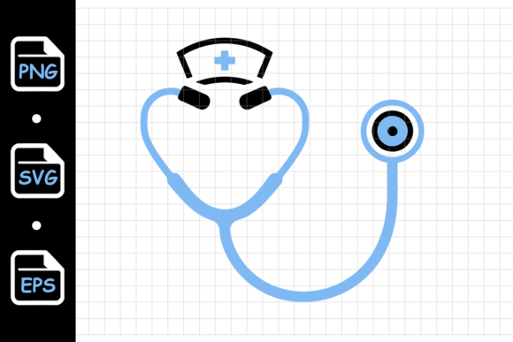Nurse Stethoscope Medical Icon